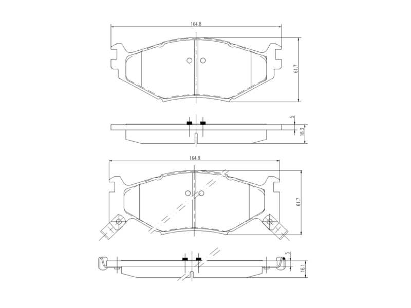 Brake pad for disc brake